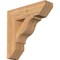 Ekena Millwork Funston Slat Smooth Bracket, Western Red Cedar, 5 1/2"W x 22"D x 22"H BKT06X22X22FST06SWR - alternate 1